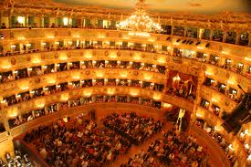 Interior Fenice Opera Venice