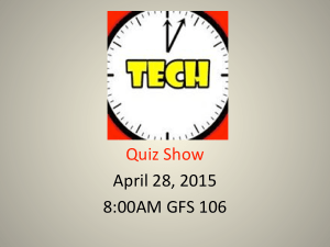 TechTimeQuizShow